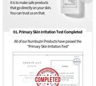 numbuzin No.3 Radiance Glowing Jumbo Essence Pad - 70 sheets