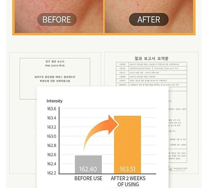 numbuzin No.3 Radiance Glowing Jumbo Essence Pad - 70 sheets