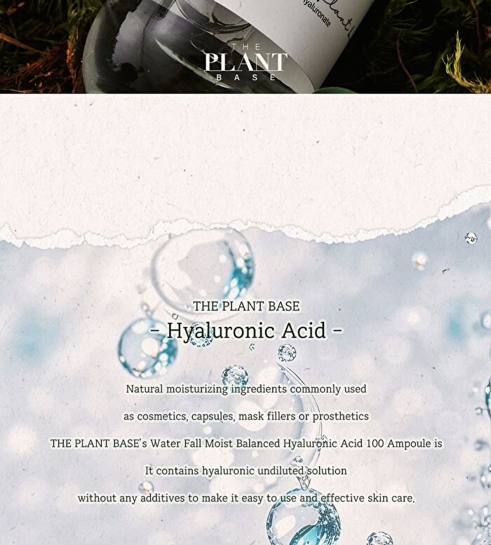 Waterfall Moist Balanced Hyaluronic Acid 100 - 30ml