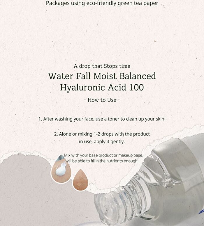 Waterfall Moist Balanced Hyaluronic Acid 100 - 30ml