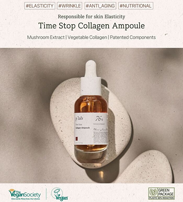 The Plant Base Time Stop Collagen Ampoule - 30ml