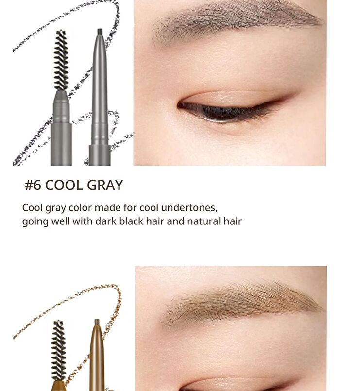 peripera Speedy Skinny Brow - 9 Colors - #09 Taupe Brown
