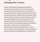 Klavuu Nourishing Care Lip Sleeping Pack - 4 Types - Coconut