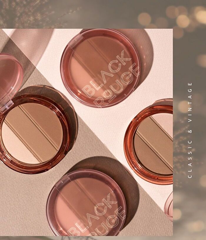 Black Rouge Up And Down Triple Contouring - 2 Types - U01 Classic Mood
