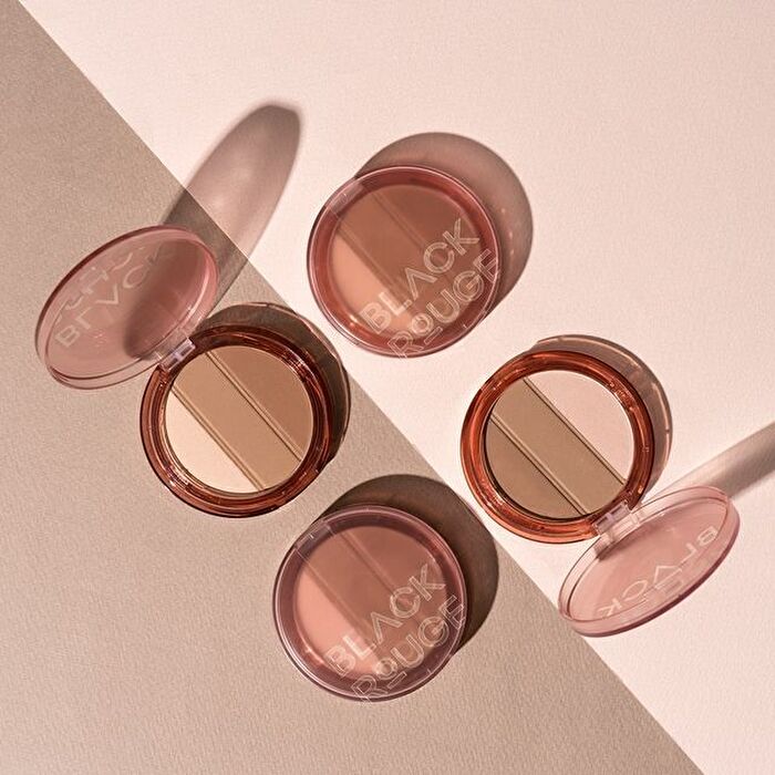 Black Rouge Up And Down Triple Contouring - 2 Types - U01 Classic Mood