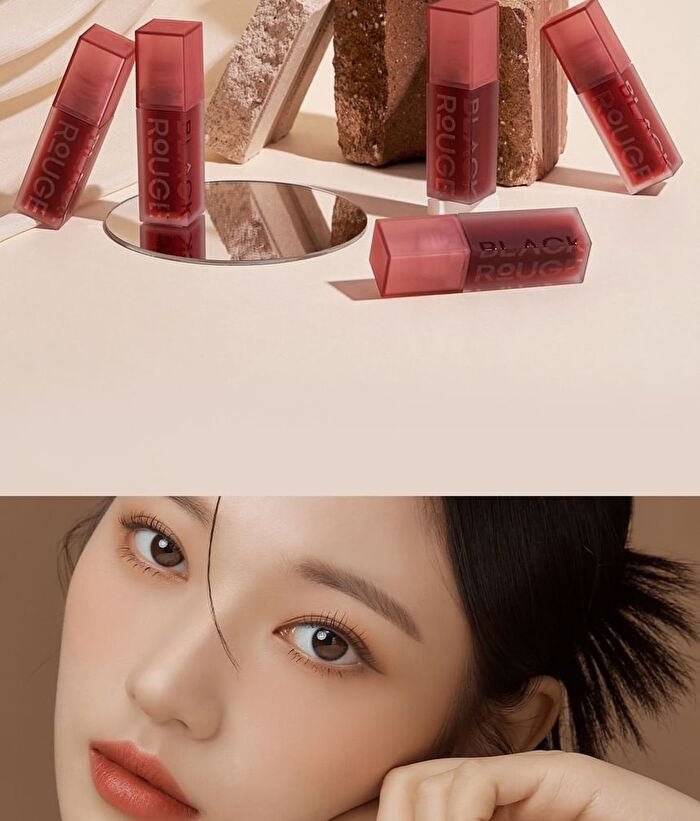 Black Rouge Double Layer Over Velvet Tint - 6 Colors - DL01 Salmon Layer