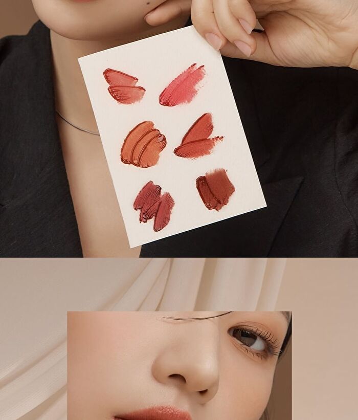 Black Rouge Double Layer Over Velvet Tint - 6 Colors - DL01 Salmon Layer