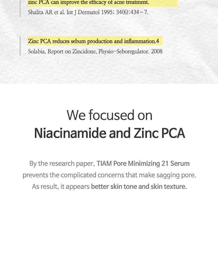 Tia\'m Pore Minimizing 21 Serum - Renewed: 40ml