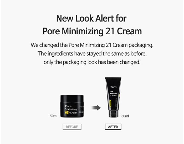 Tia\'m Pore Minimizing 21 Cream - Renewed: 60ml
