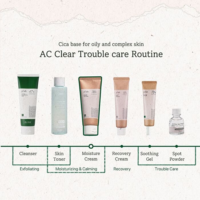 AC Clear Moisture Cica Cream - 100ml