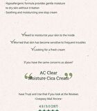 AC Clear Moisture Cica Cream - 100ml