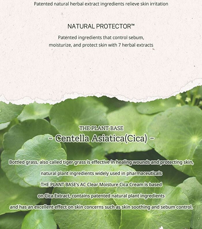 AC Clear Moisture Cica Cream - 100ml