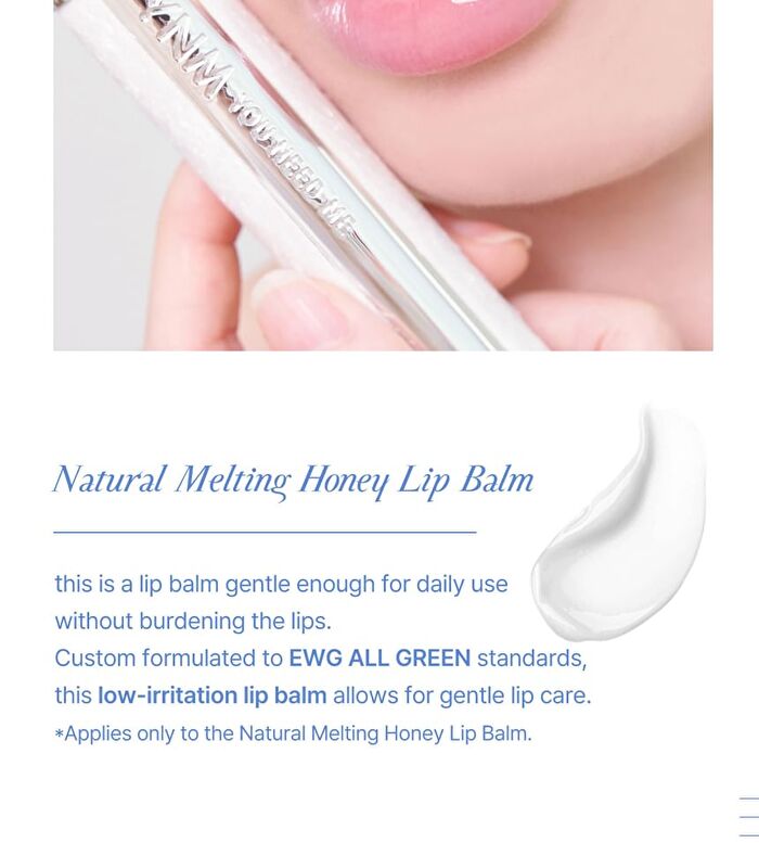 Ynm Natural Melting Honey Lip Balm - 3g
