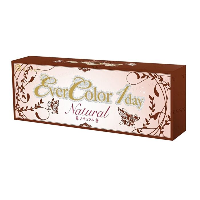 Natural One-Day Color Lens Natural Black 20 pcs - P-0.00 (20 pcs)