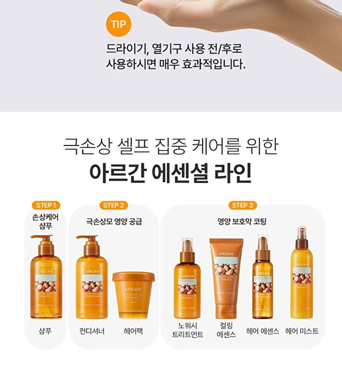 Argan Essential Deep Care Hair Essence - 2024 Version - 80ml