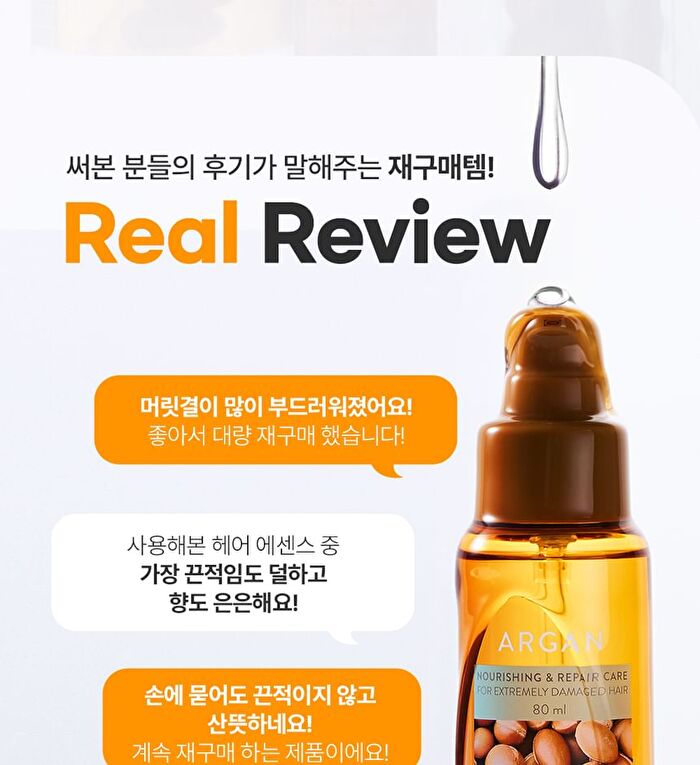 Argan Essential Deep Care Hair Essence - 2024 Version - 80ml