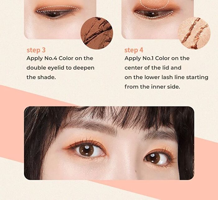 Daily Basic Palette - 7 Types - #05 Peach Pink