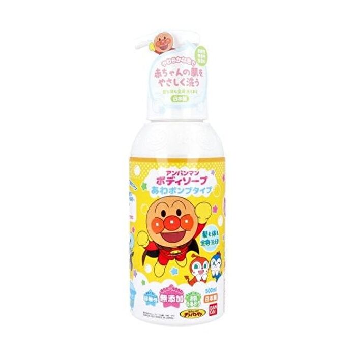 Anpanman Pump Type Body Soap Foam - 500ml