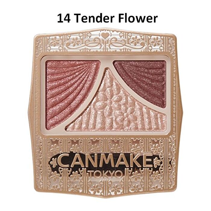Canmake Juicy Pure Eyes Shadow - 14 Tender Flower