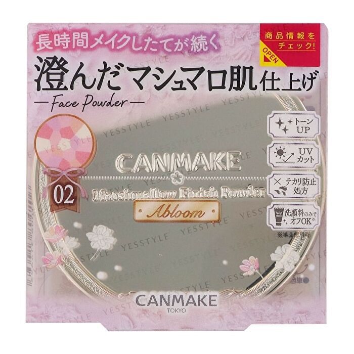 Marshmallow Finish Powder Abloom SPF 19 PA++ - 02 Sakura Tulle