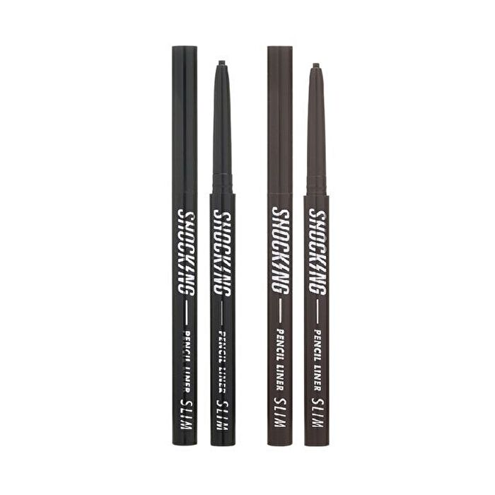 The Shocking Vegan Liner Slim Pencil - 2 Colors - #01 Deep Black