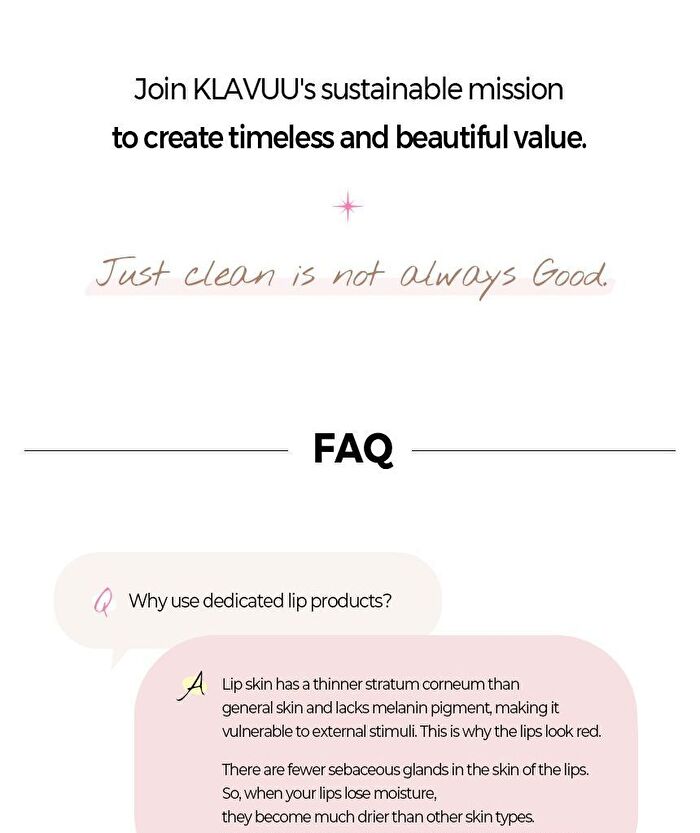 Klavuu Nourishing Care Lip Sleeping Pack  Mini - Vanilla