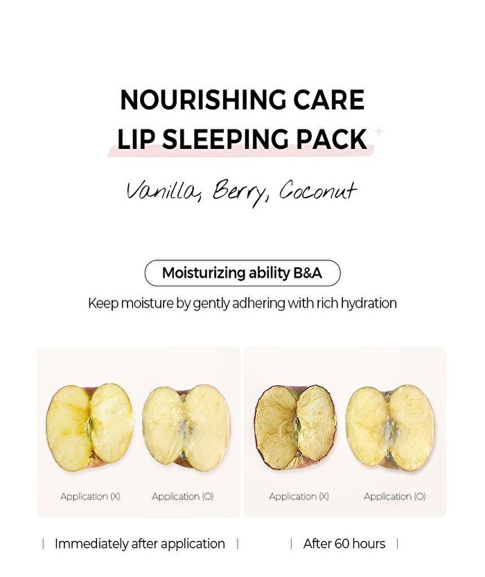 Klavuu Nourishing Care Lip Sleeping Pack  Mini - Vanilla