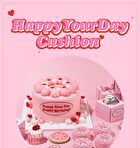 Happy Your Day Cushion Set - 3 Colors - #01 Ivory
