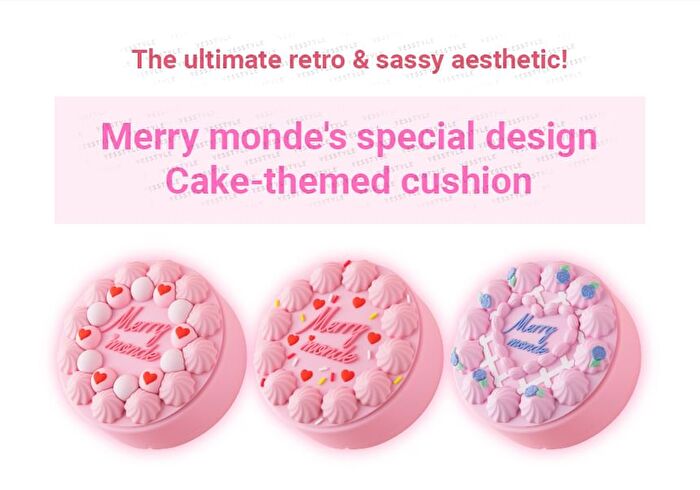 Happy Your Day Cushion Set - 3 Colors - #02 Vanilla