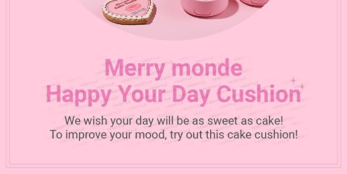Happy Your Day Cushion Set - 3 Colors - #02 Vanilla