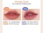 romand Zero Matte Lipstick Muteral Nude Collection - 3 Colors - #21 Smoked Beige