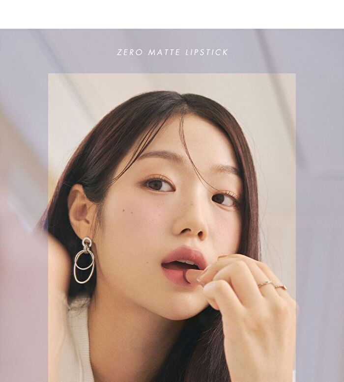 romand Zero Matte Lipstick Muteral Nude Collection - 3 Colors - #21 Smoked Beige
