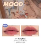 romand Zero Matte Lipstick Muteral Nude Collection - 3 Colors - #21 Smoked Beige