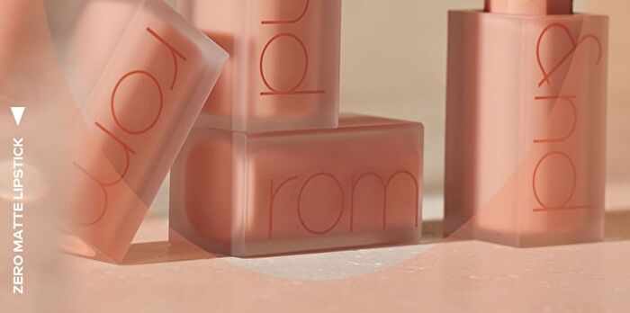 romand Zero Matte Lipstick Muteral Nude Collection - 3 Colors - #22 Mauve Beans