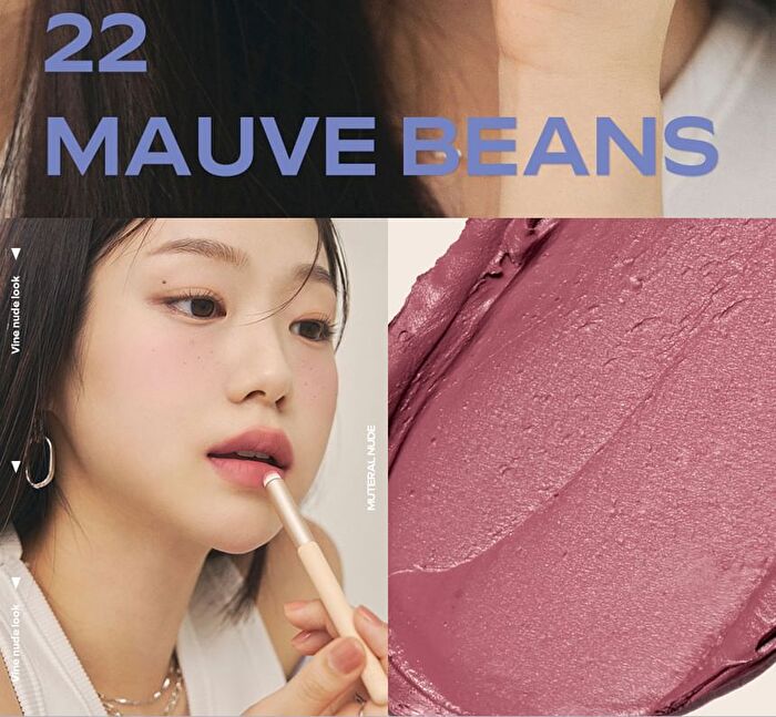 romand Zero Matte Lipstick Muteral Nude Collection - 3 Colors - #23 Ruddy Nude