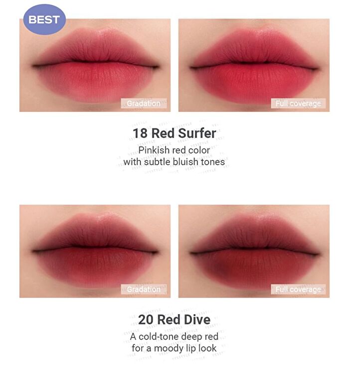 romand Zero Matte Lipstick Muteral Nude Collection - 3 Colors - #23 Ruddy Nude