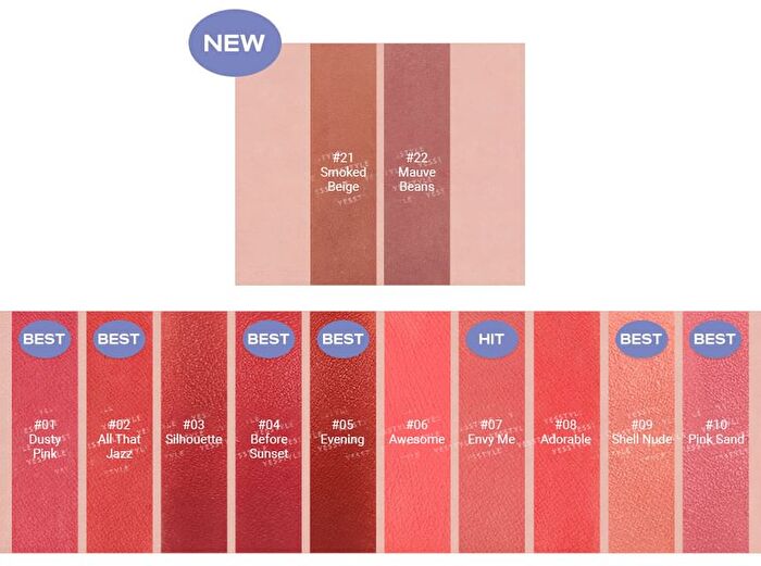 romand Zero Matte Lipstick Muteral Nude Collection - 3 Colors - #23 Ruddy Nude