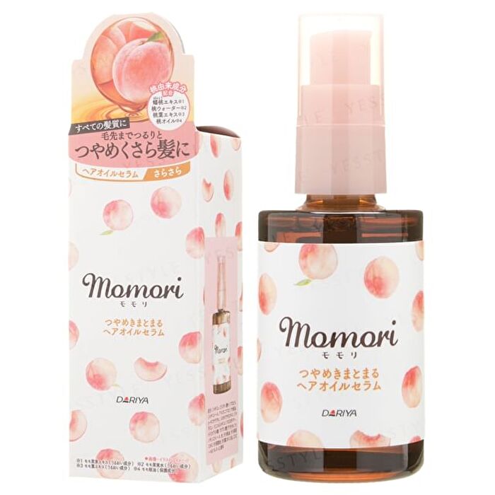 Dariya Momori Peach Glossy Hair Oil Serum - 55ml