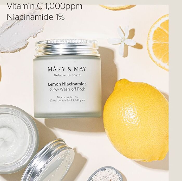 Lemon Niacinamide Glow Wash Off Mask Pack Mini - 30g