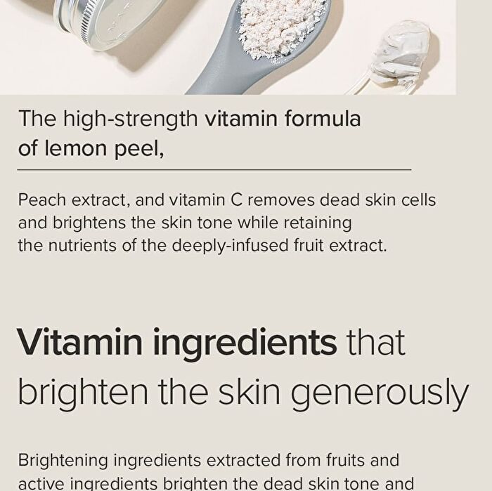 Lemon Niacinamide Glow Wash Off Mask Pack Mini - 30g