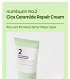 No.2 Cica Ceramide Repair Cream - 60ml - Renewed