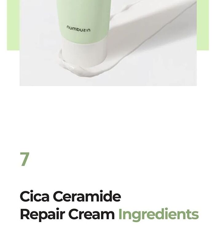 No.2 Cica Ceramide Repair Cream - 60ml - Renewed