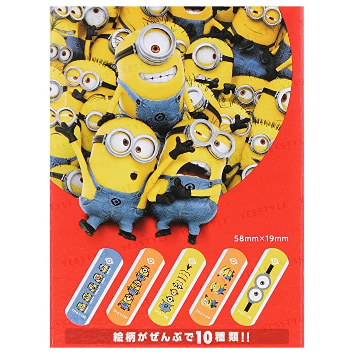 Minions Band-Aid Adhesive Bandages - 20 pcs