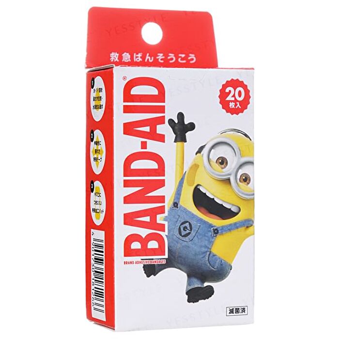 Minions Band-Aid Adhesive Bandages - 20 pcs