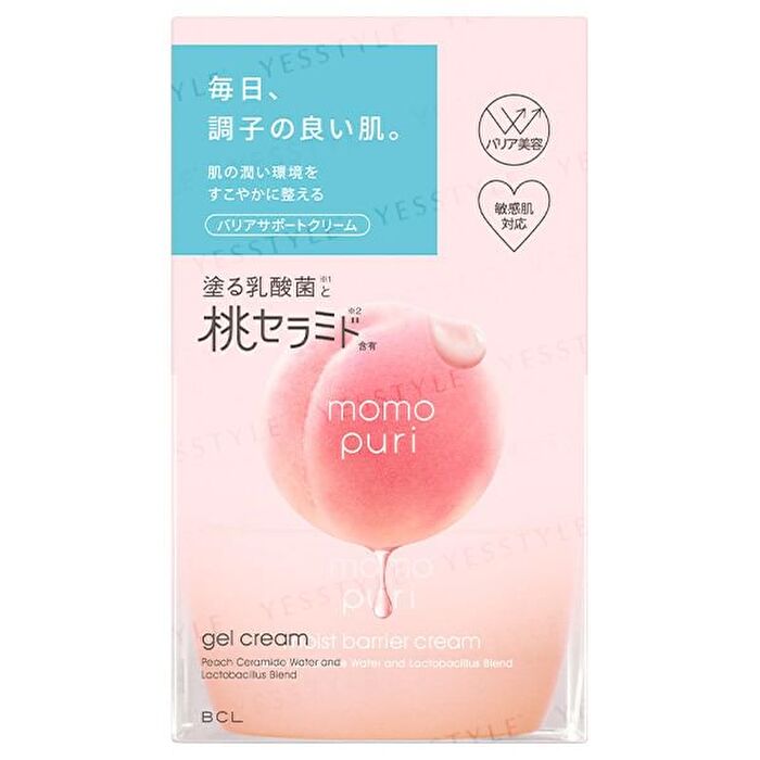 Bcl Momo Puri Peach Moist Barrier Cream - 80g