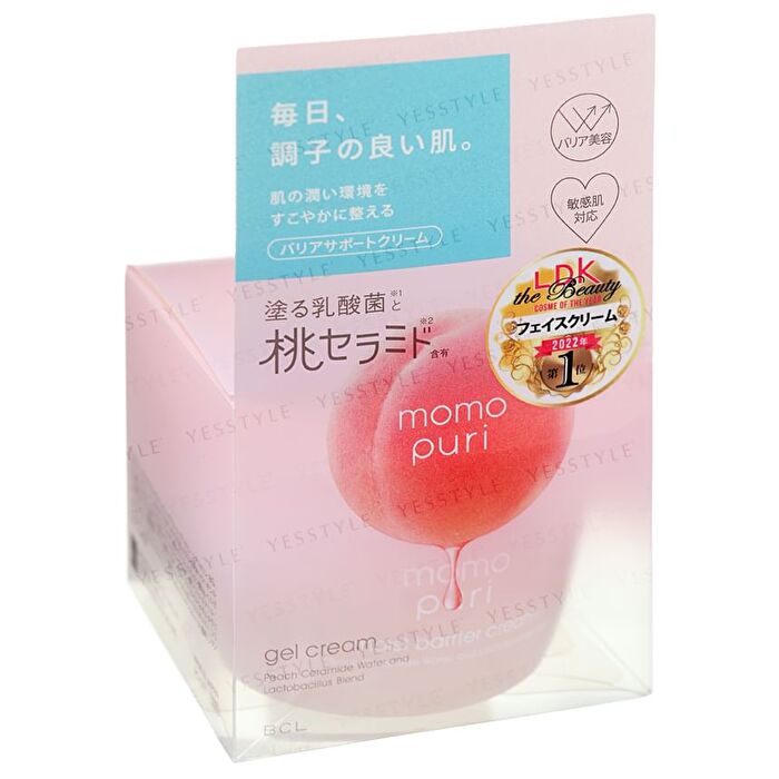 Bcl Momo Puri Peach Moist Barrier Cream - 80g