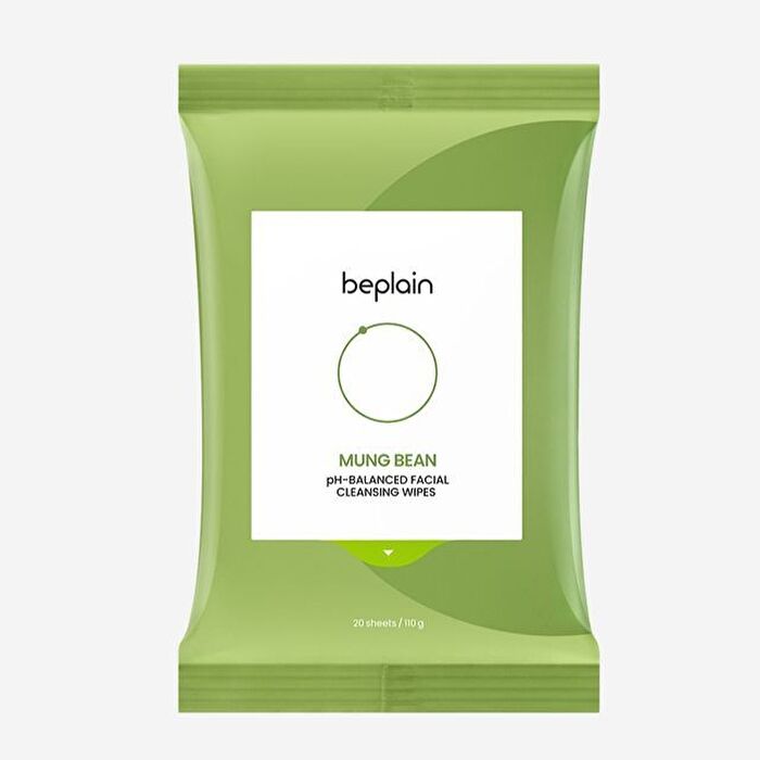 Mung Bean pH-balanced Facial Cleansing Wipes - 20 sheets