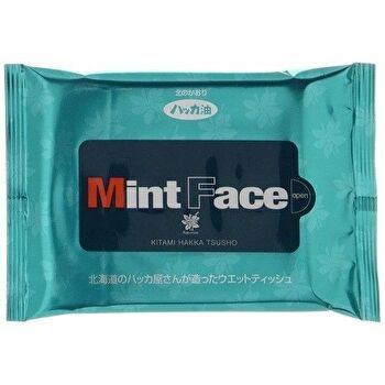 Mint Face Wet Sheet - 20 pcs