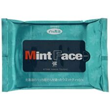 Mint Face Wet Sheet - 20 pcs