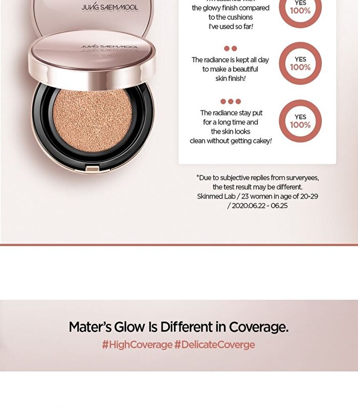 Jung Saem Mool Masterclass Radiant Cushion Set - 5 Colors - N2 Vanila